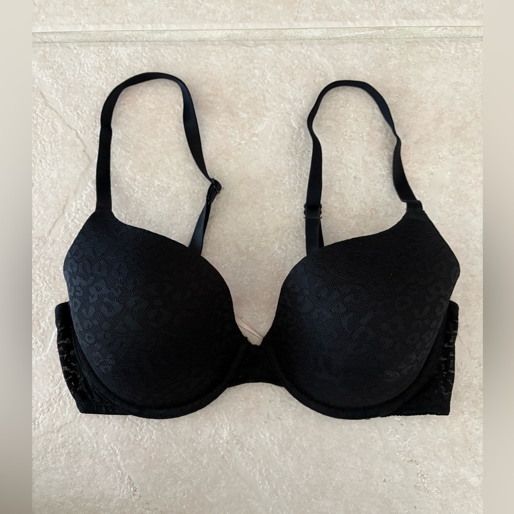 Victoria's Secret PINK Wear Everywhere Lace Push-Up Bra - 34D